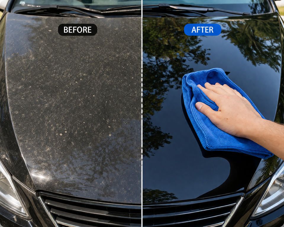 Premium Microfiber Car & Home Cleaning Cloth | Ultra Soft & Scratch-Free