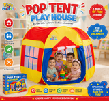 Premium Kids Pop-Up Play Tent | Foldable Indoor & Outdoor Playhouse