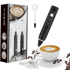 Rechargeable Coffee & Egg Beater – Portable Electric Handheld Milk Frother
